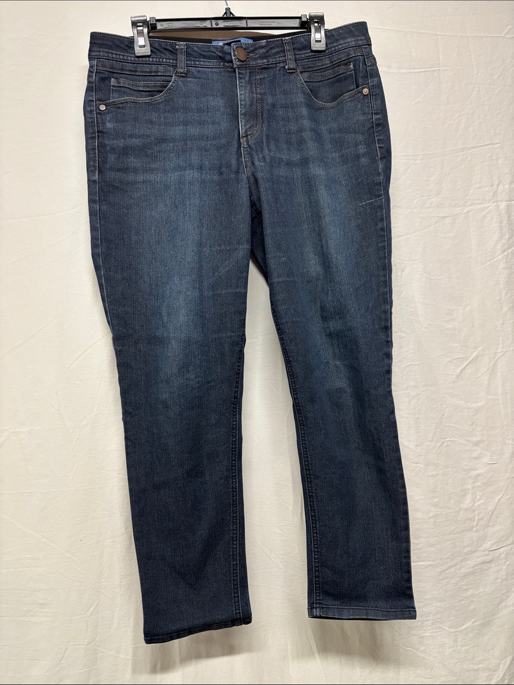 Democracy Dark Wash Straight Leg Jeans